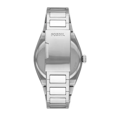 Fossil Everett Three-Hand Date Stainless Steel Watch